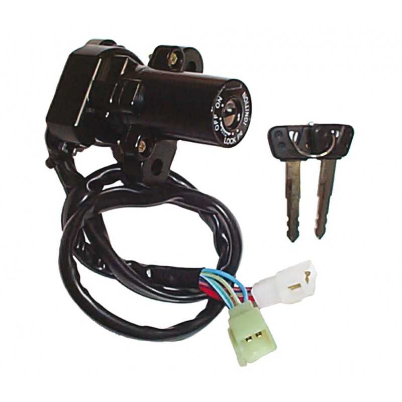 Lock, key contact