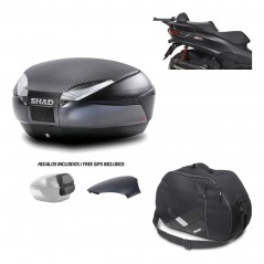 Back trunk + big top fitting + internal bag  SH48