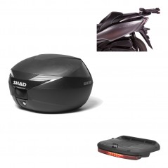 Back trunk + top fitting + brake light  SH39 SH 39 carbono carbonlook