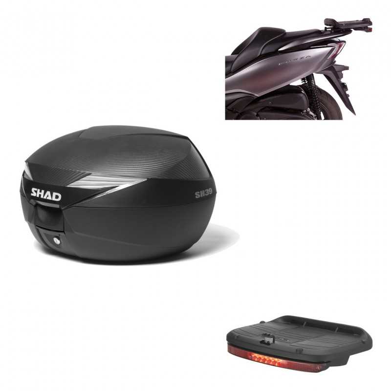 Back trunk + top fitting + brake light  SH39 SH 39 carbono carbonlook