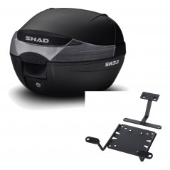 SHAD Baul trasero + herraje montaje SH33 SH 33 KIT-182116
