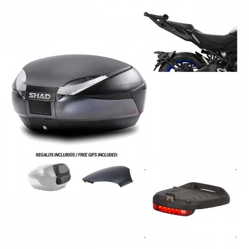 Back trunk + big top fitting + brake light  SH48