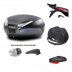 SHAD Baul trasero + herraje montaje accesorios SH48 KIT-181858