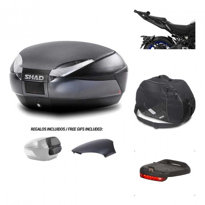 Rear trunk + mounting hardware + accessories  SH48