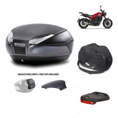 SHAD Baul trasero + herraje montaje accesorios SH48 KIT-181658