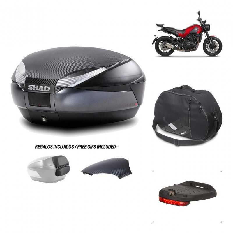 SHAD Baul trasero + herraje montaje accesorios SH48 KIT-181658