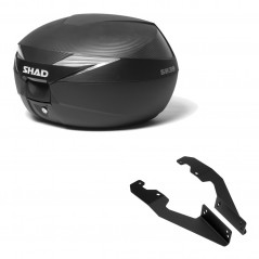 SHAD Baul trasero + herraje montaje SH39 SH 39 carbono carbonlook KIT-182013