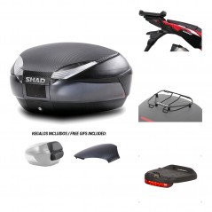 SHAD Baul trasero + herraje montaje accesorios SH48 KIT-181860