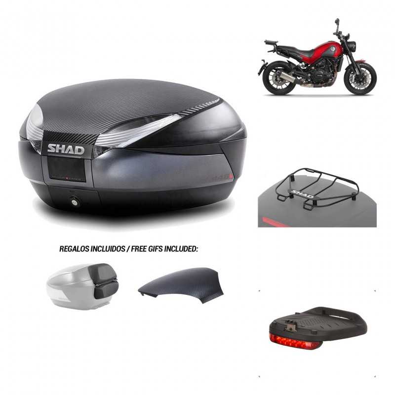 SHAD Baul trasero + herraje montaje accesorios SH48 KIT-181660