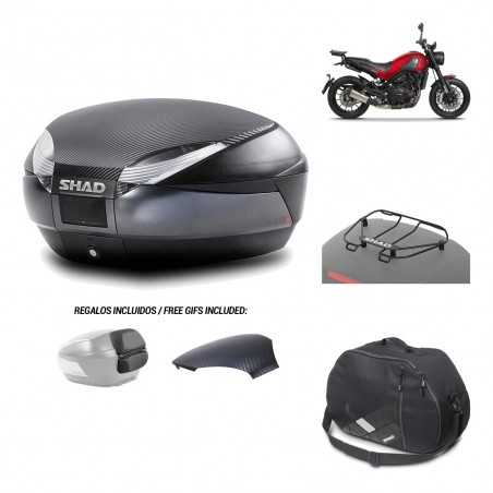 Rear trunk + mounting hardware + accessories  SH48