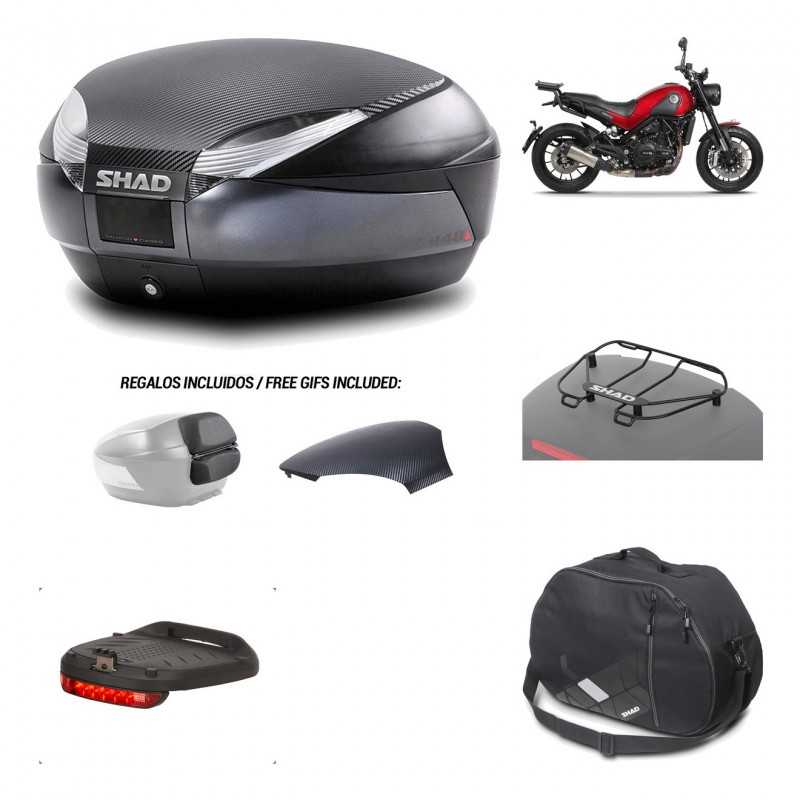 SHAD Baul trasero + herraje montaje accesorios SH48 KIT-181662