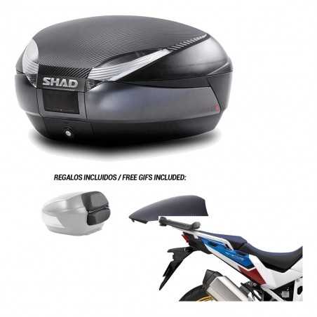 SHAD Baul trasero + herraje montaje SH48 KIT-181863