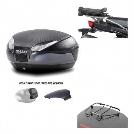 Back trunk + big top fitting + top grid rack  SH48