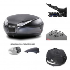 Rear trunk + mounting hardware + accessories  SH48