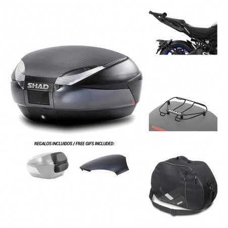 SHAD Baul trasero + herraje montaje accesorios SH48 KIT-181813
