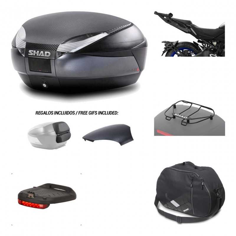 Rear trunk + mounting hardware + accessories  SH48