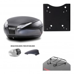 Back trunk + top fitting + top grid rack  SH48
