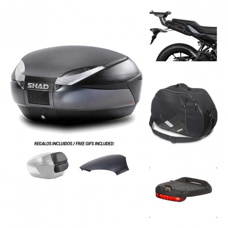 Rear trunk + mounting hardware + accessories  SH48