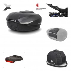 Rear trunk + mounting hardware + accessories  SH58X