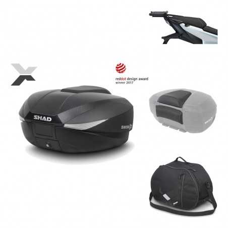Rear trunk + mounting hardware + accessories  SH58X