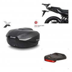 SHAD Baul trasero + herraje montaje luz de freno SH58X KIT-182472
