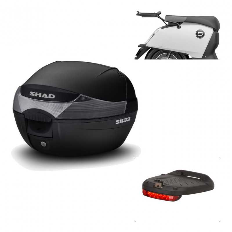 SHAD Baul trasero + herraje montaje luz de freno SH33 SH 33 KIT-182223