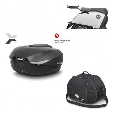 SHAD Baul trasero + herraje montaje bolsa interna SH58X KIT-182573