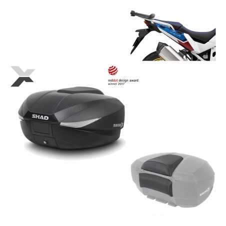 Back trunk + big top fitting + passenger support SH58X