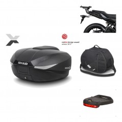 Rear trunk + mounting hardware + accessories  SH58X