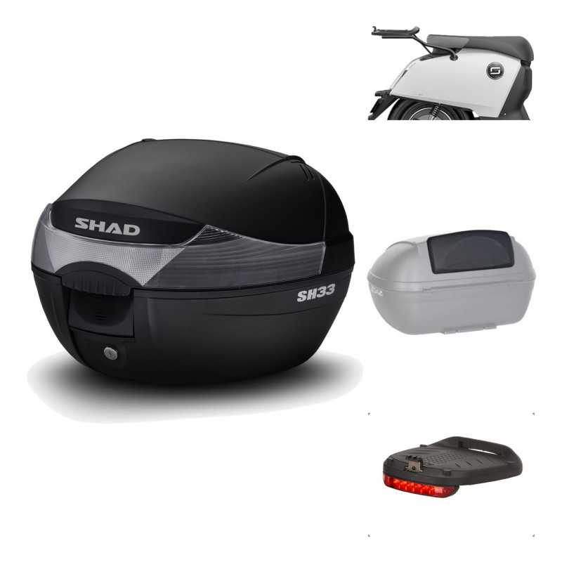 SHAD Baul trasero + herraje montaje accesorios SH33 SH 33 KIT-182225