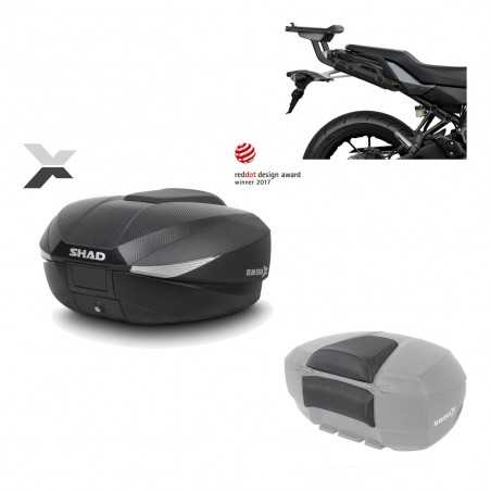 SHAD Baul trasero + herraje montaje respaldo de pasajero SH58X KIT-182475