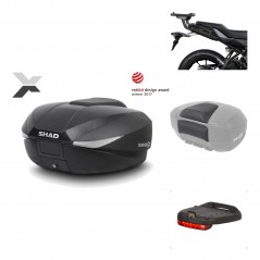 Rear trunk + mounting hardware + accessories  SH58X