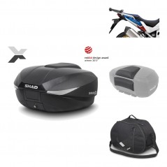 Rear trunk + mounting hardware + accessories  SH58X