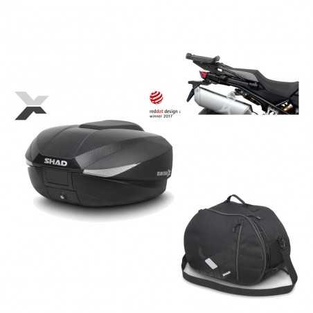 SHAD Baul trasero + herraje montaje bolsa interna SH58X KIT-182425