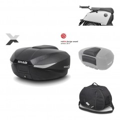 Rear trunk + mounting hardware + accessories  SH58X