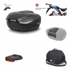 SHAD Baul trasero + herraje montaje accesorios SH58X KIT-182526