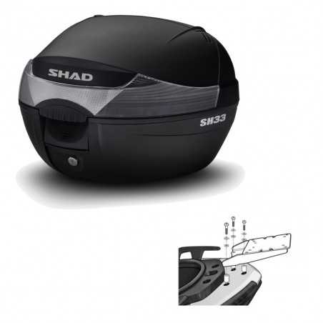 SHAD Baul trasero + herraje montaje SH33 SH 33 KIT-182130