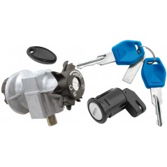 Lock, key contact