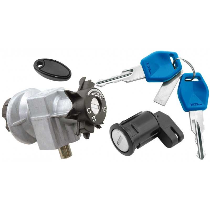 Lock, key contact