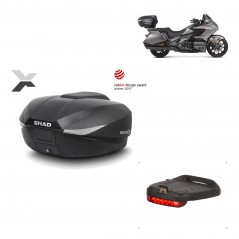 Back trunk + big top fitting + brake light  SH58X