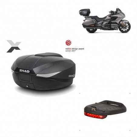 Back trunk + big top fitting + brake light SH58X