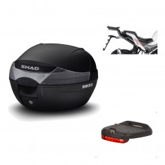 SHAD Baul trasero + herraje montaje luz de freno SH33 SH 33 KIT-182179