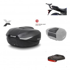 Rear trunk + mounting hardware + accessories  SH58X