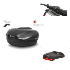 Back trunk + big top fitting + brake light  SH58X