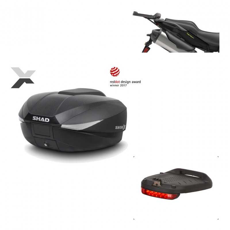 Back trunk + big top fitting + brake light  SH58X