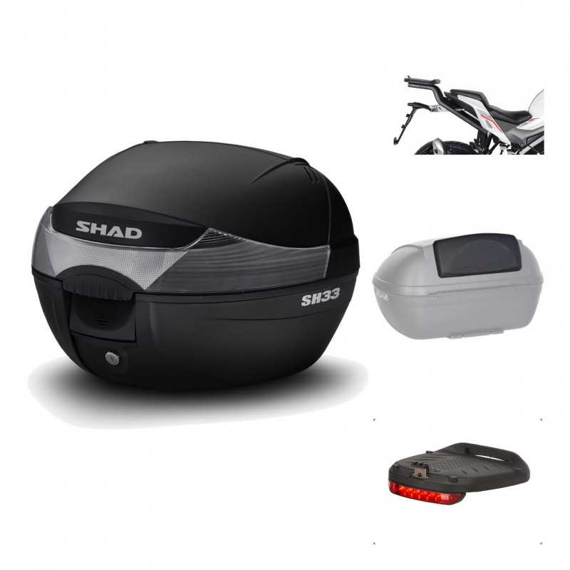 SHAD Baul trasero + herraje montaje accesorios SH33 SH 33 KIT-182181