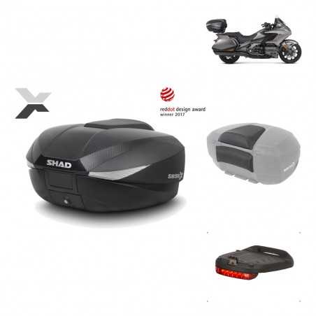 Rear trunk + mounting hardware + accessories SH58X