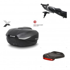 Back trunk + big top fitting + brake light  SH58X