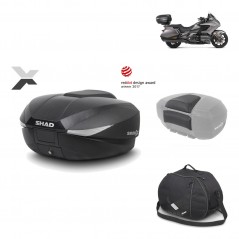 Rear trunk + mounting hardware + accessories  SH58X