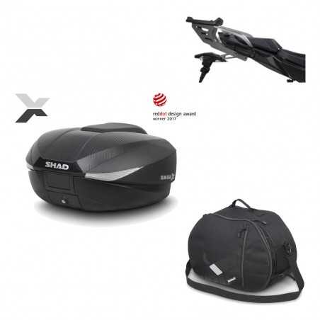 Back trunk + big top fitting + internal bag SH58X